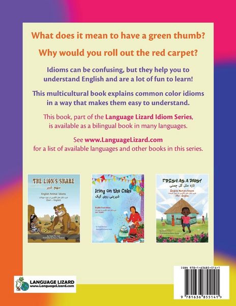 Produktbild: With Flying Colors - English Color Idioms (Dari-English)