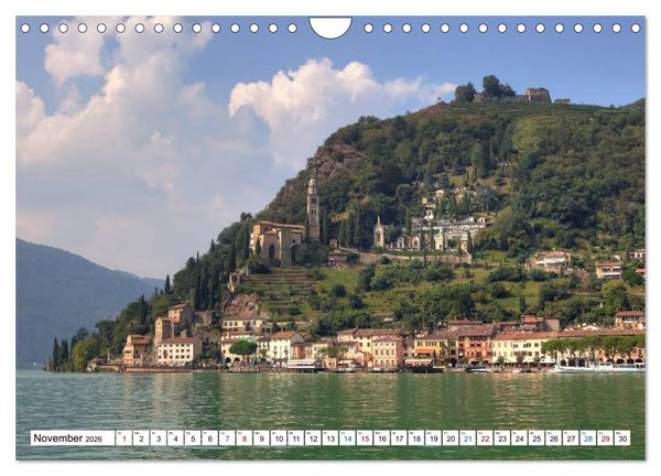 Produktbild: Tessin, Impressionen aus der Italienischen Schweiz (Wandkalender 2026 DIN A4 quer), CALVENDO Monatskalender