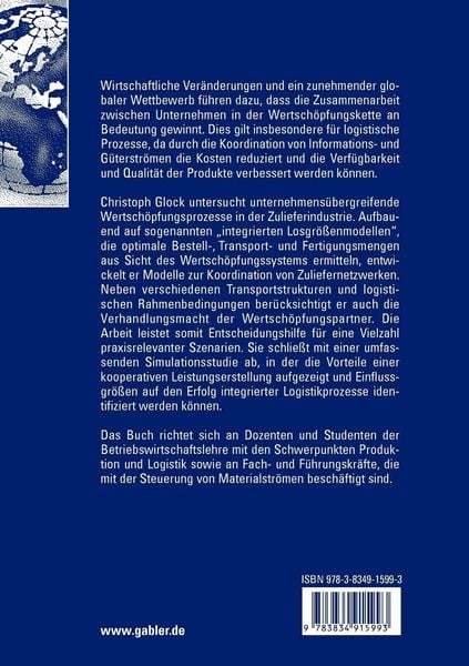 Produktbild: Koordination von Zuliefernetzwerken