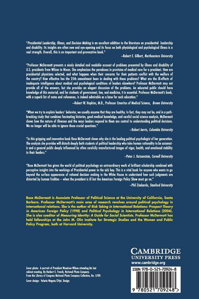 Produktbild: Presidential Leadership, Illness, and Decision Making