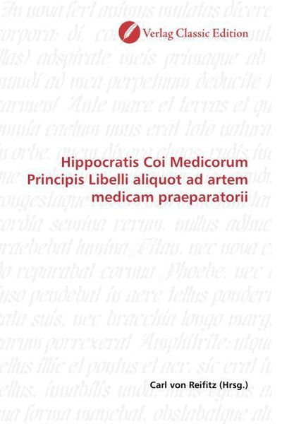 Produktbild: Hippocratis Coi Medicorum Principis Libelli aliquot ad artem medicam praeparatorii