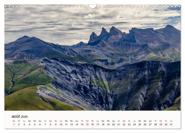 Produktbild: Autour de Grenoble (Calendrier mural 2026 DIN A3 vertical), CALVENDO calendrier mensuel