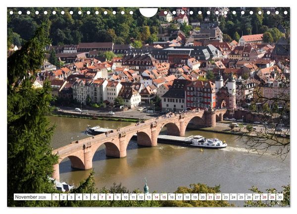 Produktbild: Br&uuml;cken im deutschsprachigen Raum (Wandkalender 2026 DIN A4 quer), CALVENDO Monatskalender