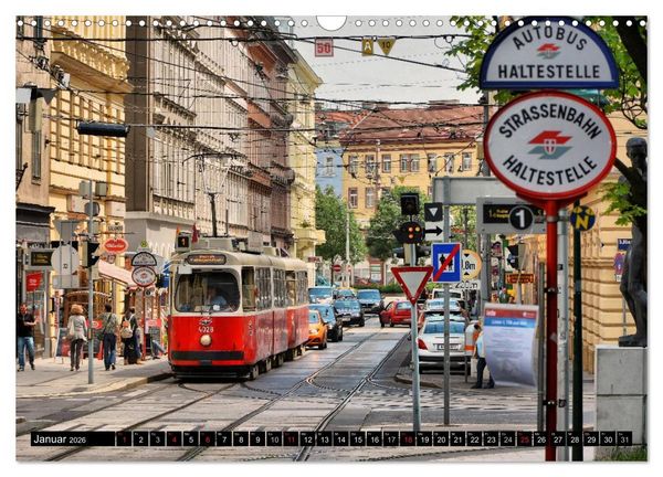Produktbild: Wien - Haupstadt mit Charme (Wandkalender 2026 DIN A3 quer), CALVENDO Monatskalender