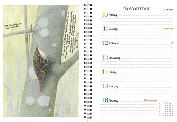 Produktbild: Naturkalender 2025