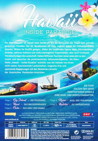 Produktbild: Hawaii - Inside Paradise [2 DVDs]