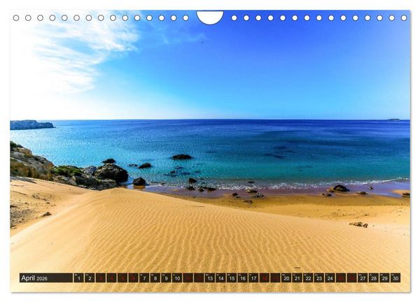 Produktbild: Idyllisches Rhodos (Wandkalender 2026 DIN A4 quer), CALVENDO Monatskalender