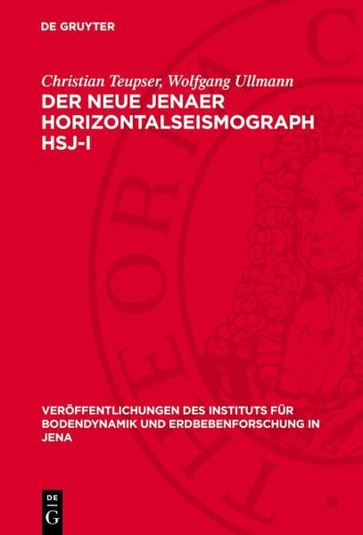 Produktbild: Der neue Jenaer Horizontalseismograph HSJ-I