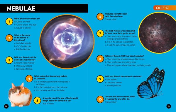 Produktbild: Ng Space Quiz Book Pb