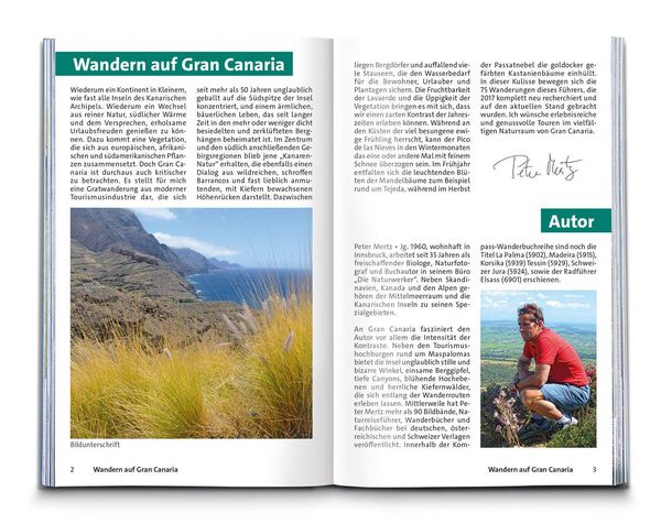 Produktbild: KOMPASS Wanderf&uuml;hrer Gran Canaria, 75 Touren mit Extra-Tourenkarte