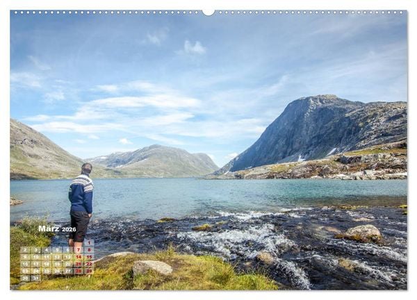 Produktbild: Aufregendes Norwegen (Wandkalender 2026 DIN A2 quer), CALVENDO Monatskalender