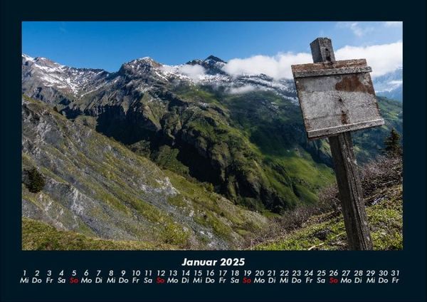 Produktbild: Wanderlust 2025 Fotokalender DIN A4