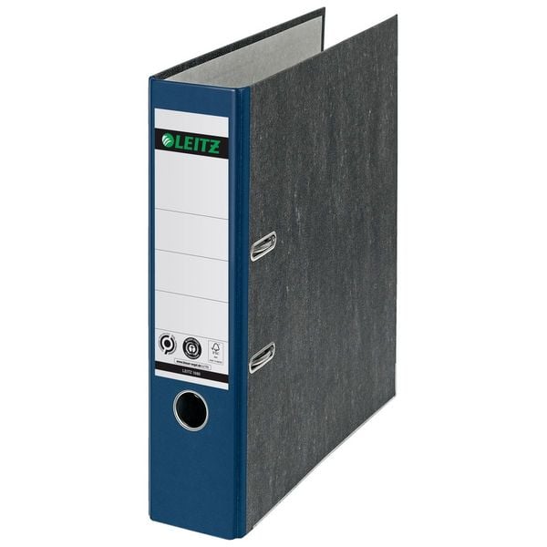 Produktbild: Ordner A4 Leitz blau 80mm