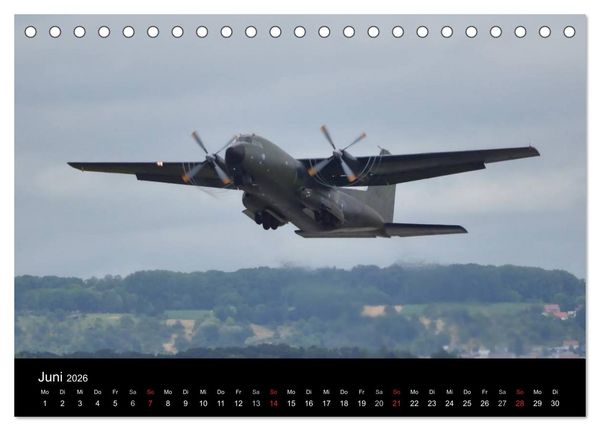 Produktbild: Milit&auml;r Air-Cargo (Tischkalender 2026 DIN A5 quer), CALVENDO Monatskalender