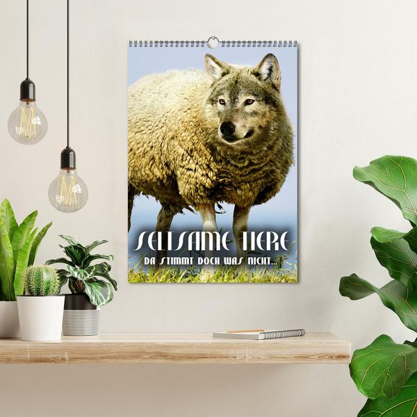 Produktbild: Seltsame Tiere - da stimmt doch was nicht... (Wandkalender 2026 DIN A3 hoch), CALVENDO Monatskalender