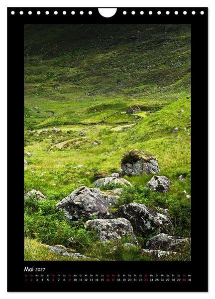 Produktbild: Irland - Romantische Pl&auml;tze auf der Gr&uuml;nen Insel (Wandkalender 2027 DIN A4 hoch), CALVENDO Monatskalender