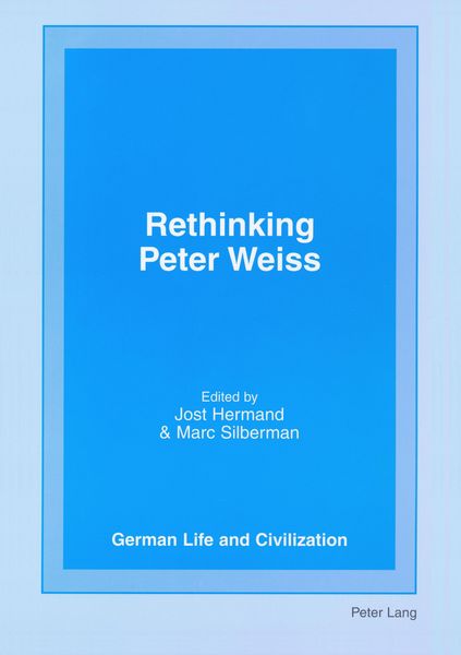 Produktbild: Rethinking Peter Weiss