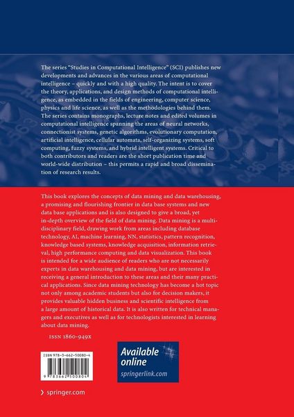 Produktbild: Introduction to Data Mining and its Applications