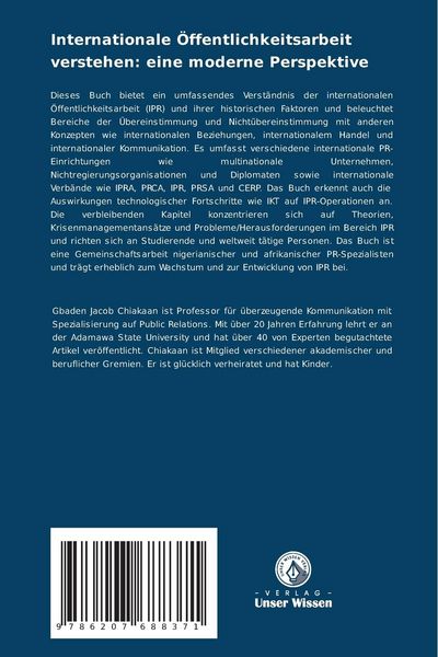 Produktbild: Internationale &Ouml;ffentlichkeitsarbeit verstehen: eine moderne Perspektive