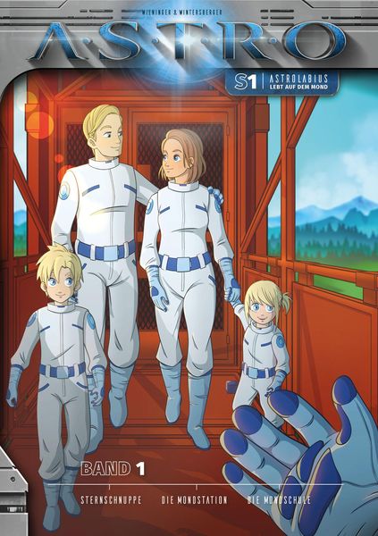 Produktbild: ASTRO S1 - Band 1: Sternschnuppe, Die Mondstation, Die Mondschule