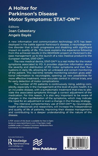 Produktbild: A Holter for Parkinson's Disease Motor Symptoms