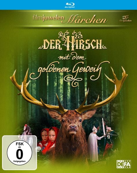 Produktbild: Der Hirsch mit dem goldenen Geweih (Filmjuwelen / DEFA-M&auml;rchen)
