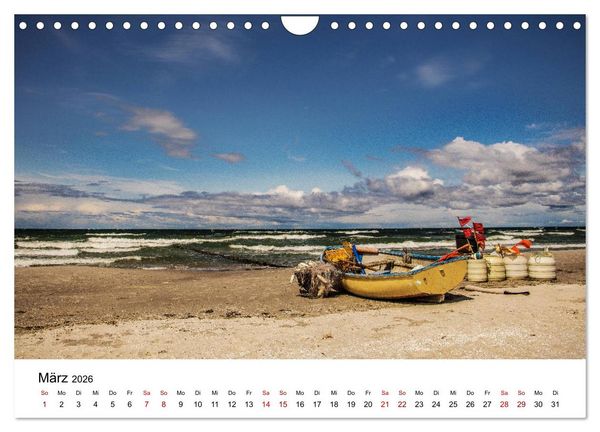 Produktbild: Ein Tag auf der Insel Hiddensee (Wandkalender 2026 DIN A4 quer), CALVENDO Monatskalender