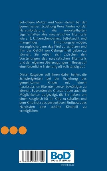 Produktbild: Gemeinsame Kinder mit einem Narzissten