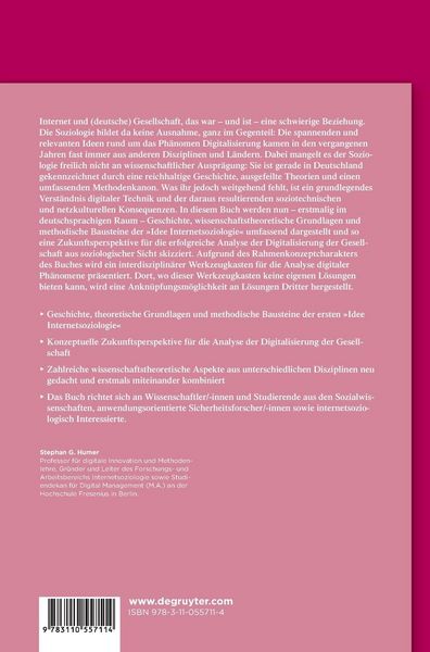 Produktbild: Internetsoziologie