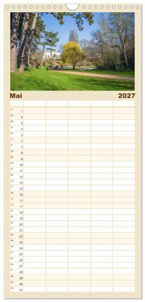 Produktbild: Familienplaner 2027 - Magdeburg an der Elbe - Der Planer mit 5 Spalten (Wandkalender, 21 x 45 cm) CALVENDO