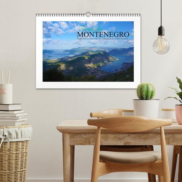 Produktbild: Traumhaftes Montenegro - Entdecken Sie die Perle der Adria im S&uuml;den Europas (Wandkalender 2026 DIN A3 quer), CALVENDO Monatskalender
