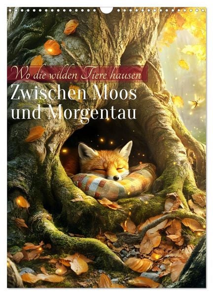 Produktbild: Zwischen Moos und Morgentau (Wandkalender 2026 DIN A3 hoch), CALVENDO Monatskalender