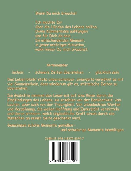 Produktbild: Du und ich - Gedichte mitten aus dem Leben