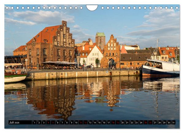 Produktbild: Hansestadt Wismar (Wandkalender 2026 DIN A4 quer), CALVENDO Monatskalender