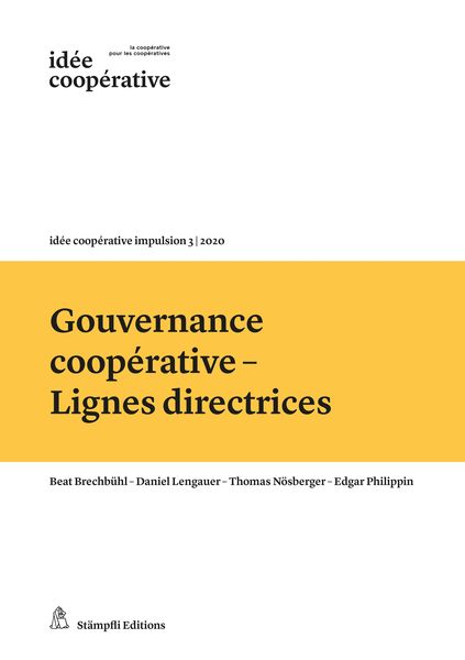 Produktbild: Gouvernance coop&eacute;rative - Lignes directrices