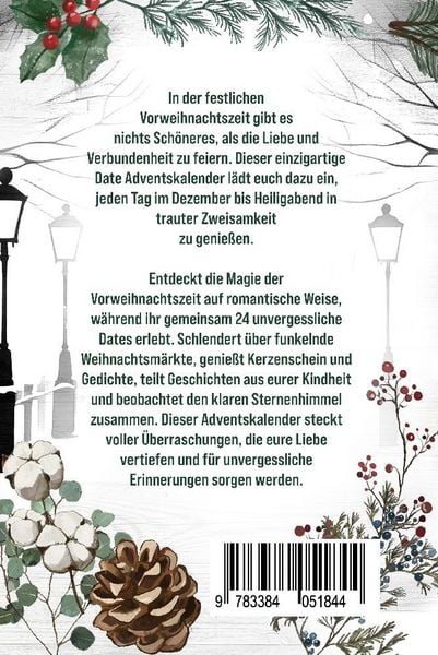 Produktbild: Date Adventskalender f&uuml;r Paare