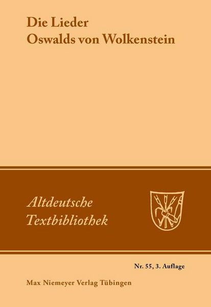 Produktbild: Die Lieder Oswalds von Wolkenstein