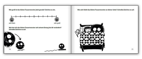 Produktbild: Das kleine Trauermonster - Trauerbew&auml;ltigung zum Mitmachen