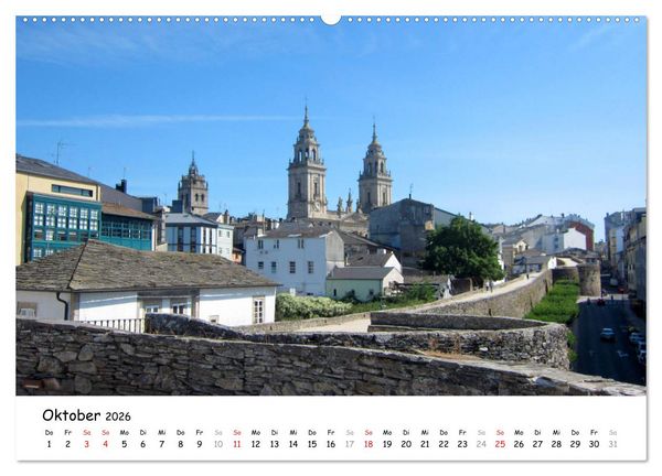 Produktbild: Jakobsweg - Camino Primitivo (Wandkalender 2026 DIN A2 quer), CALVENDO Monatskalender