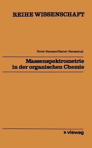 Produktbild: Massenspektrometrie in der organischen Chemie