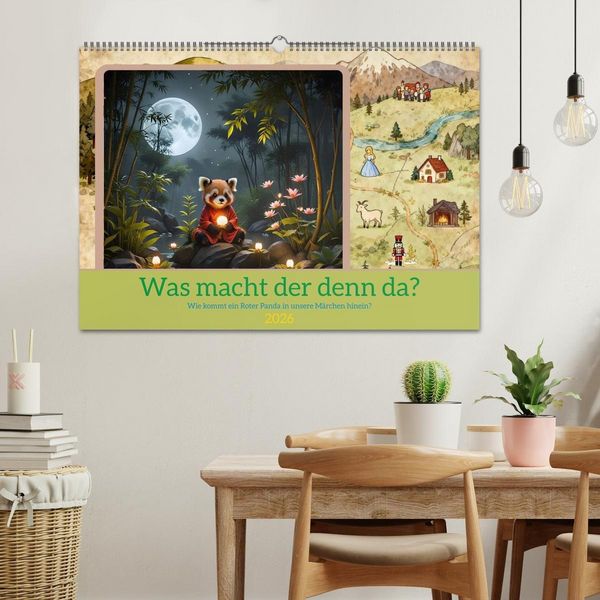 Produktbild: Was macht der denn da? (Wandkalender 2026 DIN A2 quer), CALVENDO Monatskalender