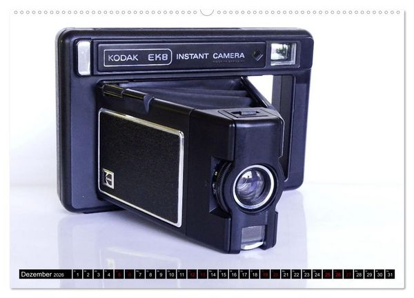 Produktbild: Alte Fotoapparate - Kameras von Kodak der Jahre 1905 bis 1977 (hochwertiger Premium Wandkalender 2026 DIN A2 quer), Kunstdruck in Hochglanz