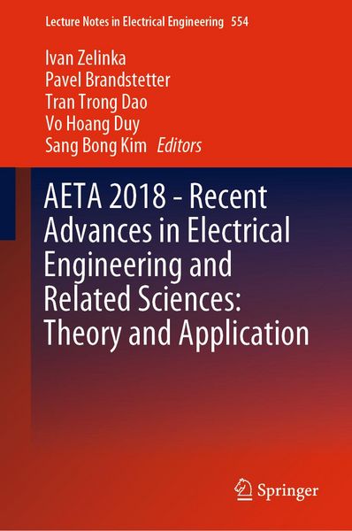 Produktbild: AETA 2018 - Recent Advances in Electrical Engineering and Related Sciences: Theory and Application