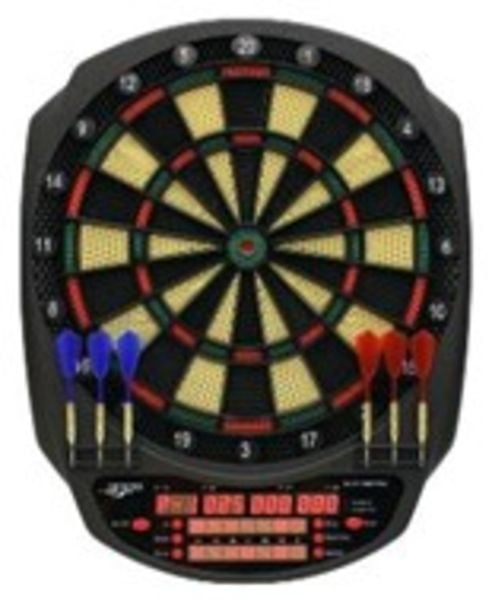 Carromco 62645 -  Elektronik Dartboard Striker-601, mit Adapter, 3-Loch Abstand