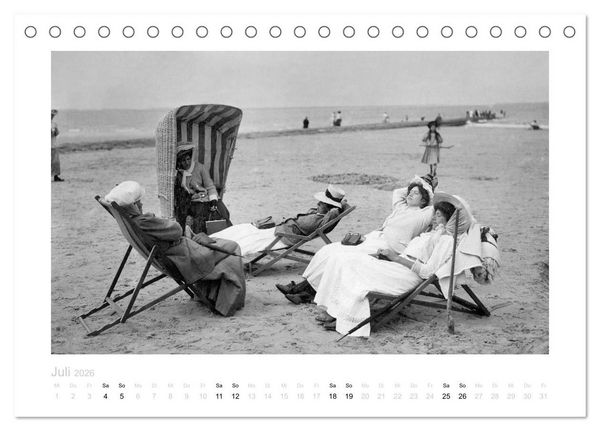 Produktbild: Am Meer - Fotografie von Haeckel (Tischkalender 2026 DIN A5 quer), CALVENDO Monatskalender