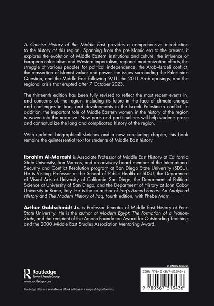 Produktbild: A Concise History of the Middle East