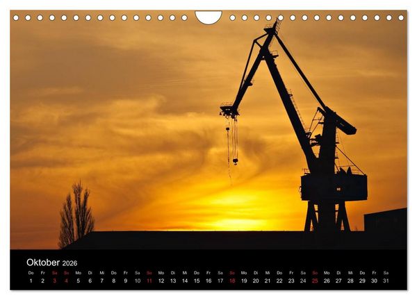Produktbild: Unterwegs in der Hansestadt Rostock (Wandkalender 2026 DIN A4 quer), CALVENDO Monatskalender