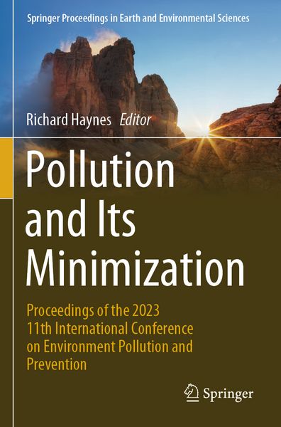 Produktbild: Pollution and Its Minimization