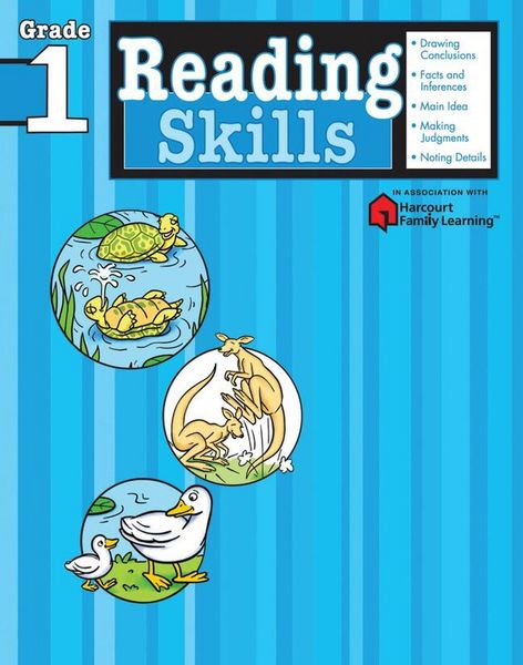 Produktbild: Reading Skills: Grade 1 (Flash Kids Harcourt Family Learning)
