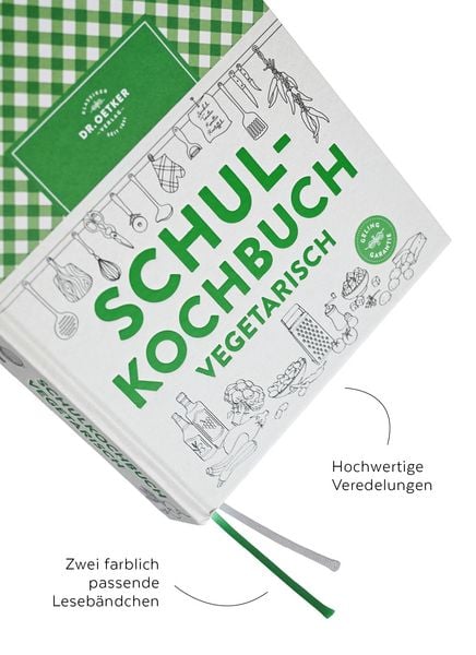 Produktbild: Schulkochbuch vegetarisch